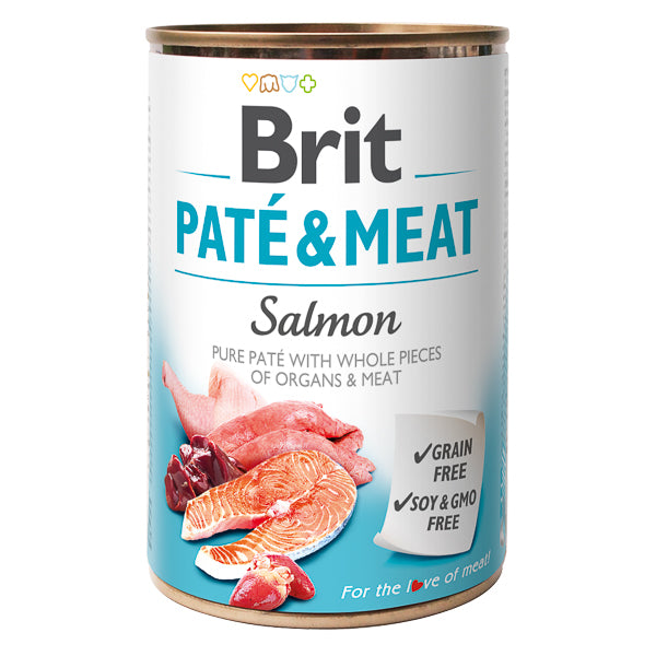 Brit Brit Dog Pate cu Carne de Pui si Somon - imagine 1
