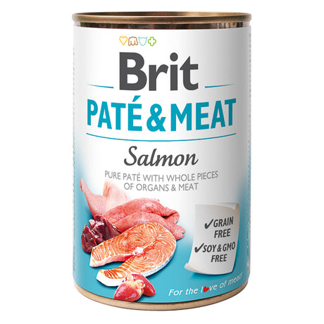 Brit Brit Dog Pate cu Carne de Pui si Somon - imagine 1