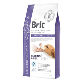 Brit Brit GF Veterinary Diets Gastrointestinal Low Fat Caine 12 Kg