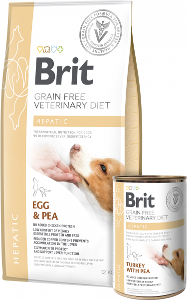 Brit Brit GF Veterinary Diets Hepatic Caine - imagine 2