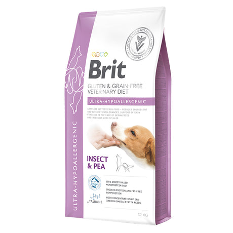 Brit Brit GF Veterinary Diets Ultra Hypoallergenic Caine 12 Kg