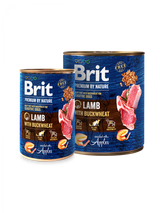 Brit Premium Brit Premium by Nature Dog Lamb with Buckwheat Conserva - imagine 1