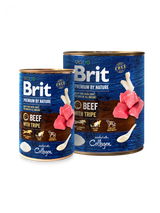 Brit Premium Brit Premium by Nature Dog Beef with Tripes Conserva - imagine 1