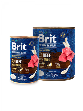 Brit Premium Brit Premium by Nature Dog Beef with Tripes Conserva - imagine 1