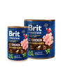 Brit Premium Brit Premium by Nature Dog Adult Chicken with Hearts Conserva - imagine 1