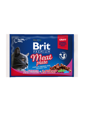 Brit Premium Brit Premium Cat Adult Carne Multipack(4x100g)
