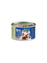 Brit Premium Brit Premium Cat Adult Curcan cu Miel Conserva 200 Gr - imagine 1