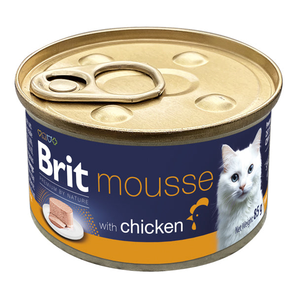 Brit Premium Cat Mousse cu Pui 85 g
