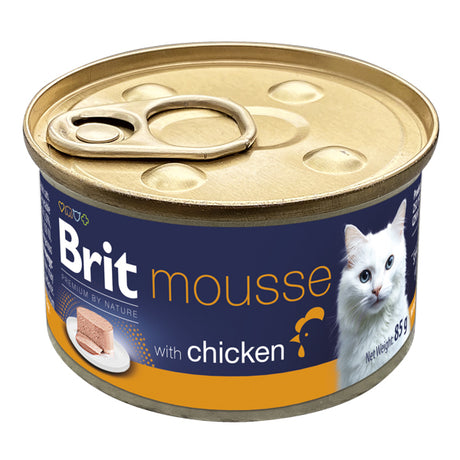 Brit Premium Cat Mousse cu Pui 85 g