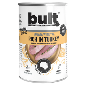 Bult Hrana Umeda cu Carne de Curcan pentru Caini