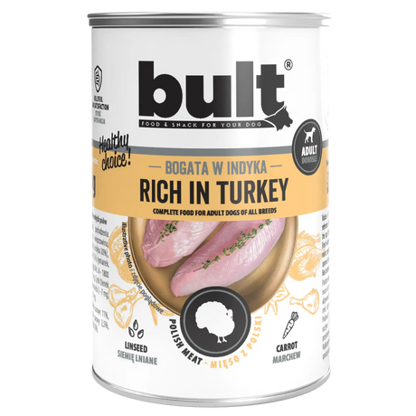Bult Hrana Umeda cu Carne de Curcan pentru Caini