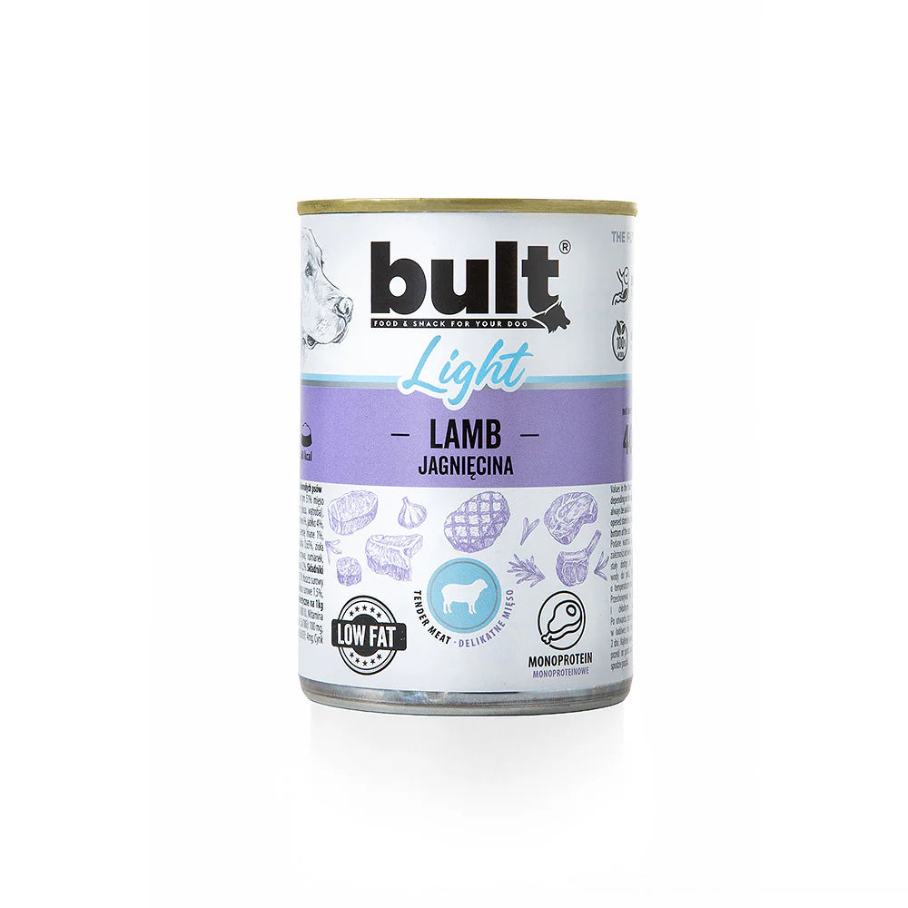 Bult Light Monoproteic Hrana Umeda cu Miel pentru Caini 400 Gr