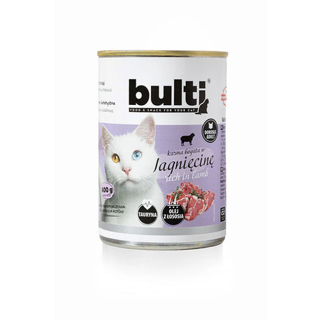 Bulti Hrana Umeda cu Pui, Vita si Miel pentru Pisici 400 Gr