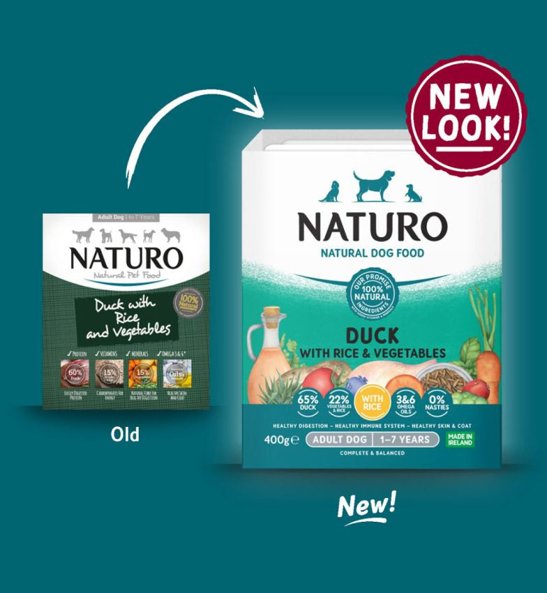 Naturo Caserola Naturo Adult cu Carne de Rata, Orez si Legume 400 gr - imagine 2