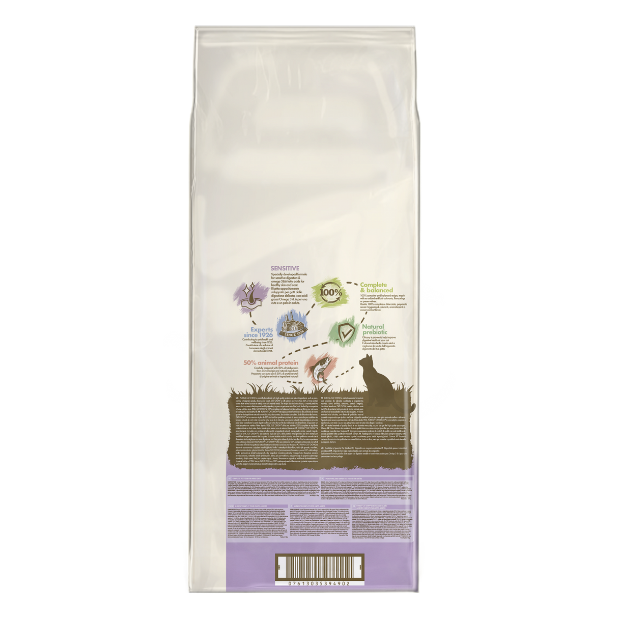 Cat Chow Cat Chow Adult Sensitive Somon - imagine 3