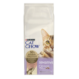 Cat Chow Cat Chow Adult Sensitive Somon - imagine 1