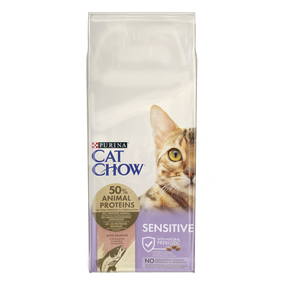 Cat Chow Cat Chow Adult Sensitive Somon - imagine 1