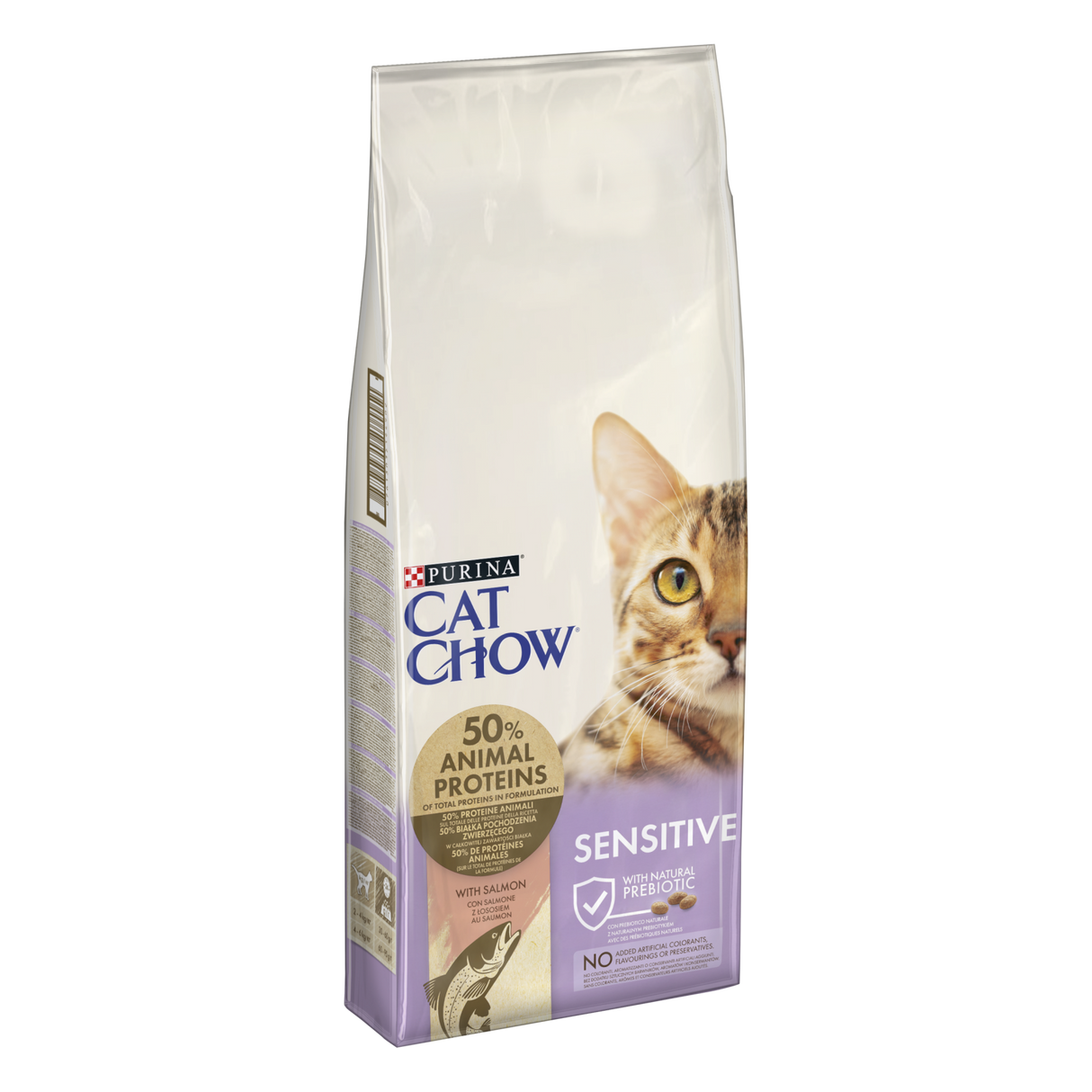 Cat Chow Cat Chow Adult Sensitive Somon - imagine 2