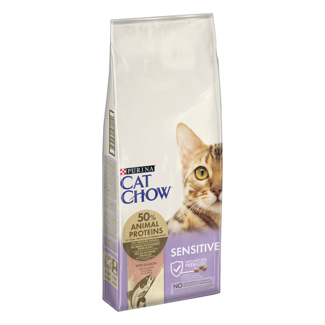 Cat Chow Cat Chow Adult Sensitive Somon - imagine 2