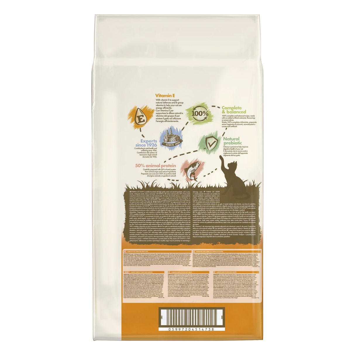 Cat Chow Cat Chow Adult Somon - imagine 2