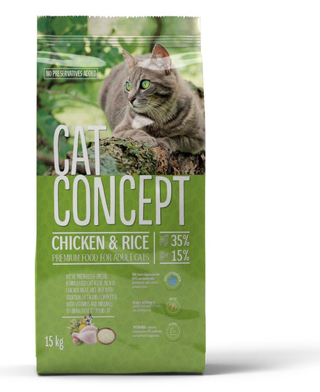 Cat Concept Dry Chicken