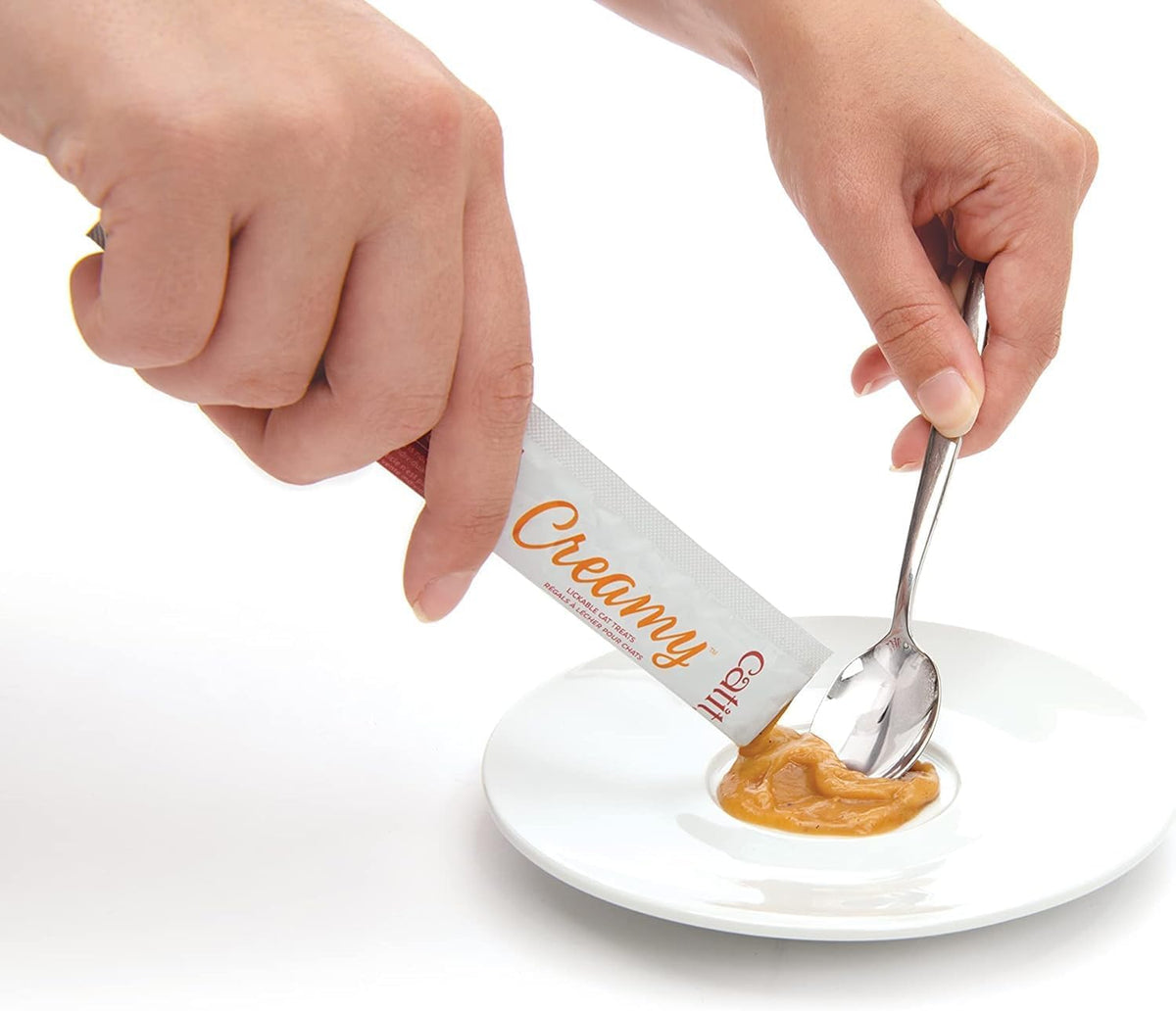 Catit Creamy Recompense Cremoase cu Pui si Miel 4x10 Gr
