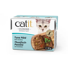 Catit Catit Cuisine Pate Cu Ton si Sardine 95 Gr - imagine 1