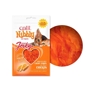 Catit Catit Nibbly Jerky cu Pui 30 Gr - imagine 1