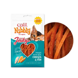 Catit Catit Nibbly Jerky cu Pui si Peste 30 Gr - imagine 1