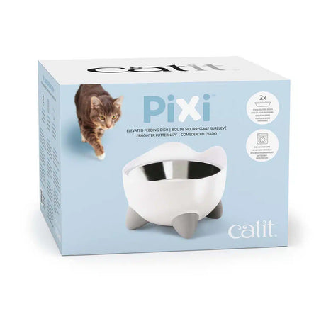 Catit Pixi Elevated Feeding Dish Bol Ergonomic pentru Pisici