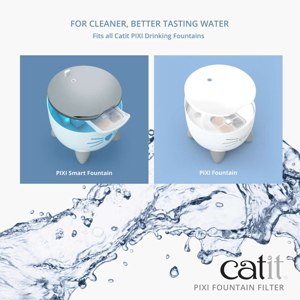 Catit Rezerve Filtre Triple Action pentru Fantanile Pixi