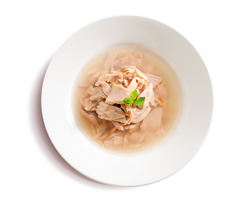 Cherie Cherie Adult Cat Grain Free Fulgi de Ton in Sos de Legume - imagine 2