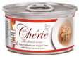 Cherie Cherie Adult Cat Grain Free Mix Fulgi de Ton cu Creveti in Sos - imagine 1