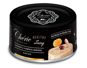 Cherie Cherie Adult Cat Mousse cu Pui Dovleac - imagine 1