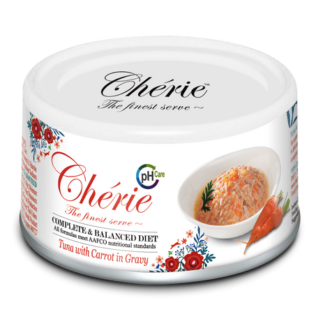 Cherie Cherie Adult Urinary Cat Ton cu Morcovi in Sos - imagine 1