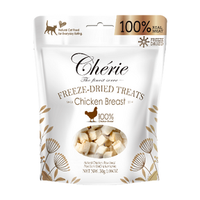 Cherie Cherie Recompense Liofilizate cu Piept de Pui pentru Pisici - imagine 1