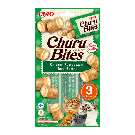 Inaba Churu Bites Recompense pentru Pisici cu Pui si Ton - imagine 1