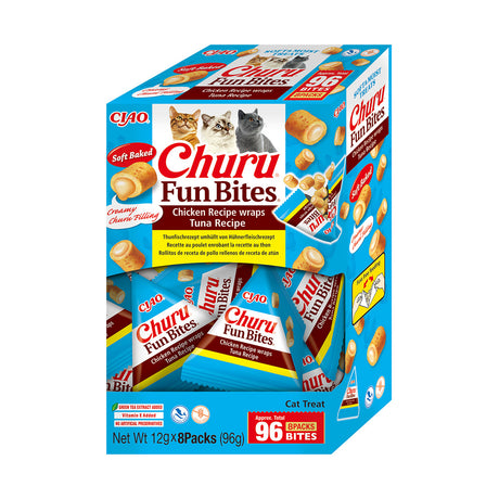 Inaba Churu Cat Fun Bites Reteta cu Pui si Ton - imagine 1