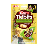 Inaba Churu Cat Tidbits Recompense pentru Pisici cu Pui si Dashi 3 Buc - imagine 1