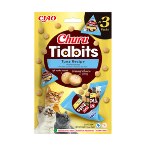 Inaba Churu Cat Tidbits Recompense pentru Pisici cu Ton 3 Buc - imagine 1