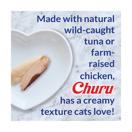 Inaba Churu Cat Varieties Hairball Recompense Cremoase cu Pui si Ton 20 Buc - imagine 3