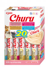 Churu Cat Varieties Recompense Cremoase cu Fructe de Mare 20 buc