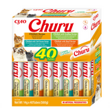 Inaba Churu Cat Varieties Recompense Cremoase cu Pui 40 buc - imagine 1