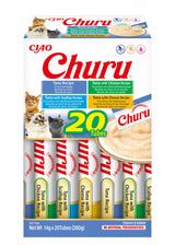 Churu Cat Varieties Recompense Cremoase cu Ton 20 buc