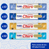 Inaba Churu Cat Varieties Recompense Cremoase cu Ton 40 buc - imagine 2