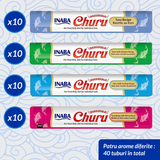 Inaba Churu Cat Varieties Recompense Cremoase cu Ton si Fructe de Mare 40 buc - imagine 2