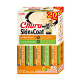 Inaba Churu Cat Varieties Skin&Coat Recompense Cremoase cu Pui si Pui cu Scoici 20 Buc - imagine 1