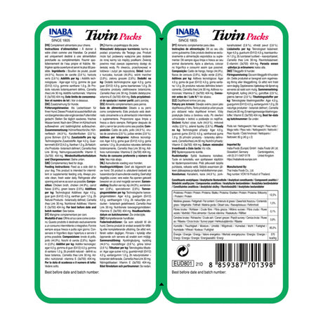 Inaba Churu Dog Twin Pui si Legume in Supa de Pui - imagine 2