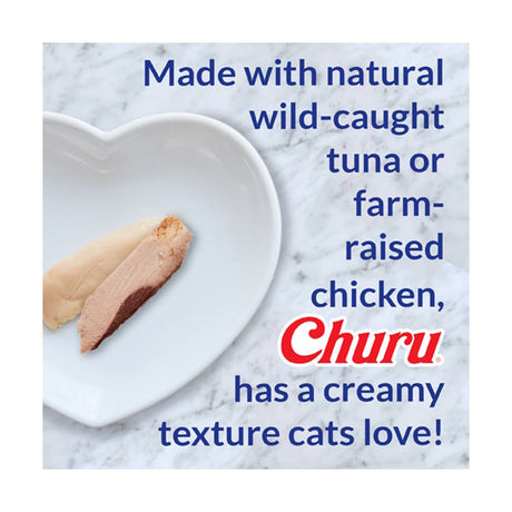 Inaba Churu Kitten Varieties Recompense Cremoase cu Pui si Ton 20 Buc - imagine 3