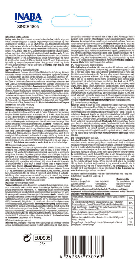 Inaba Churu Meal Topper Recompensa Cremoasa Reteta Pui si Branza 4 buc - imagine 2